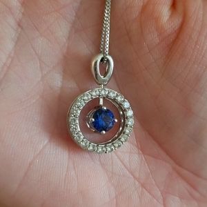 Kay's Convertible Sapphire/Diamond Necklace